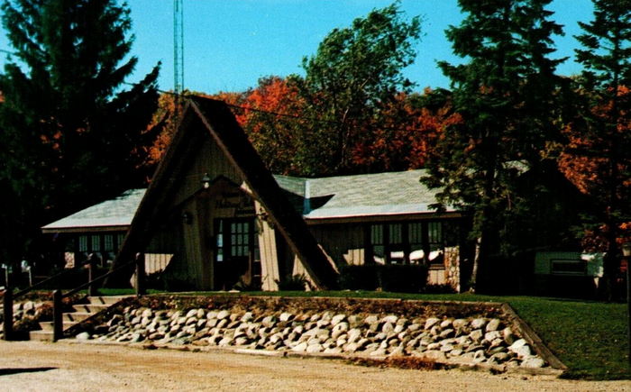 Holiday Park Campground - Vintage Postcard (newer photo)